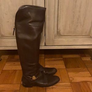 Tall Brown Coach Boots